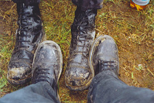 Anzeichen des Bodenzustandes