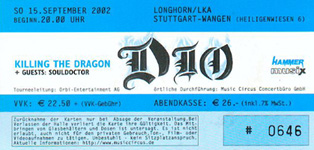 Old School bleibt unter sich: Dio-Ticket für einen Europe-Gig