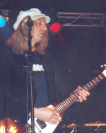 Seit 10 Jahren Gitarrist bei Glenn: J.J. Marsh aus Schweden