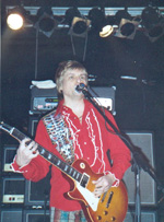 Schlechter Fotograf - umso besserer Gitarrist: Patrick Klein - nein, trotz des Namens kein Deutscher