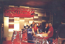 Viele Gespräche an unserem Stand