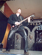 Die Thunder Rider-Gitarre - Herkunftsland siehe Ahornblatt-Aufkleber!