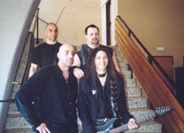 Die Kanadier Thunder Rider nach ihrem Auftritt