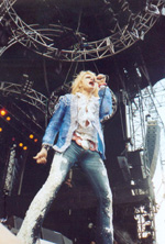 Wurden nicht gerade freundlich empfangen: Hanoi Rocks um Michael Monroe