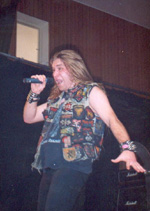 Stilecht in Kutte: Stormwarrior-Sänger Lars