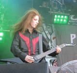 Samstagmorgen 10.15h auf dem Balinger Messegelände: Die durchgeknallen Powerwölfe waren losgelassen ...