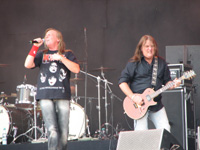 Keine hübschen Mädels mehr: Ronnie Atkins und Ken Hammer