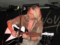 Michael 'Vossi' Voss bei der Soloeinlage