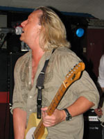 Vossi in Aktion live on stage