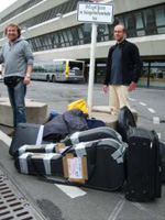 In Berlin am Flughafen