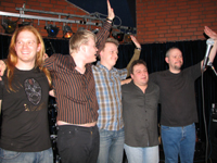 Alias Eye: Geschafft aber glücklich nach dem tollen Konzert