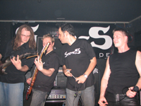 Die 'Reunion' im Konzert: Chris, Jan, Neki und Alex