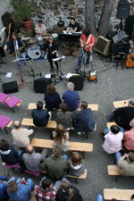 Das gesamte Ambiente von oben