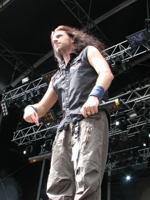 Ich komme gleich runter zu euch ... Andy B. Franck vor dem Bad in der Menge