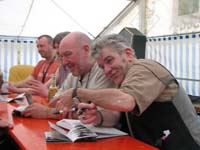 Nazareth bei der Signing-Session