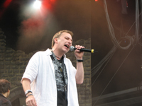 Der derzeitige Sänger der 'Gottesanbeterin': Mike Freeland