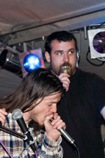 Die sich freudig äußernden Sänger von Projevy Radosti