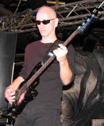 Der Glatzkopf spielt(e) auch bei Talisman und Yngwie Malmsteen: Marcel Jakob