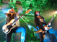 Bassinvader Großkopf und Sascha Gerstner in Aktion