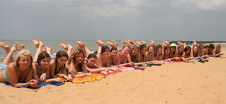 Neben aller Programmfülle war die Reise auch ein bisschen wie Urlaub ...