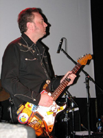 Guitar-player at work