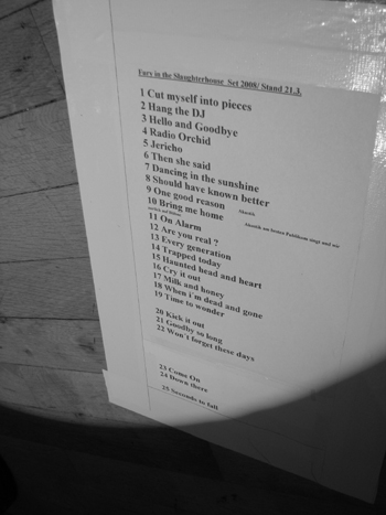 Na, was haben wir denn heute so im Programm?