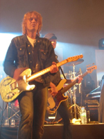 Christof Stein-Schneider steht wie immer links außen