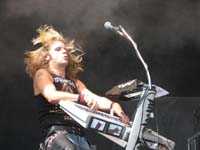 Das gekippte Keyboard ist 2008 en vogue: Henning Wanner (White Lion)
