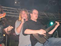 Marcus von PUMP als Gast bei SceneS auf der Bühne