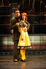 Marcus Günzel (Golo/Michael Bramleigh) und Romana Beutel (Frieda Bauer)