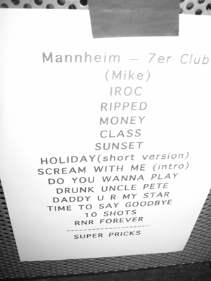 Was steht denn heute so an ...