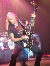 Rickey Medlocke in Aktion