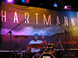 Der italienische Schlagzeuger Darrio Ciccioni