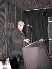 Saß in der Ecke: Keith Weir