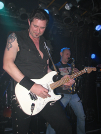 Ingolf Engler und Boris Matakovic (am Saxofon)