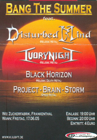 Ein historischer Konzertflyer ...