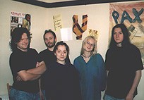 Pax Dei v.l.n.r.: Frank, Tobias, Anne-Doreen, Judith, Anton